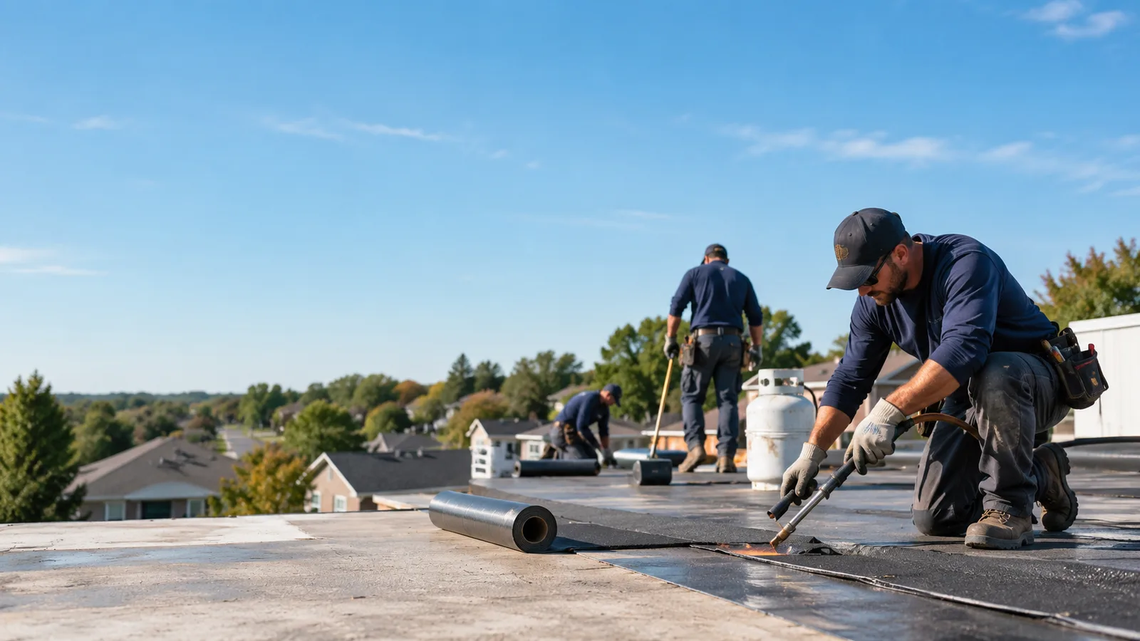 Flat Roof Leak Repair providers in Clinton, OK
